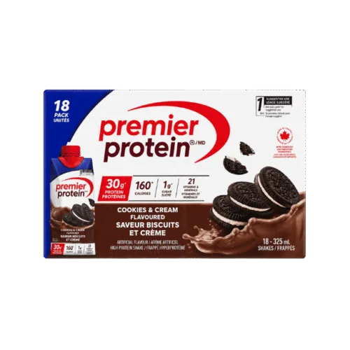 Premier Protein Cookies & Cream Flavoured Nutrition Shake
