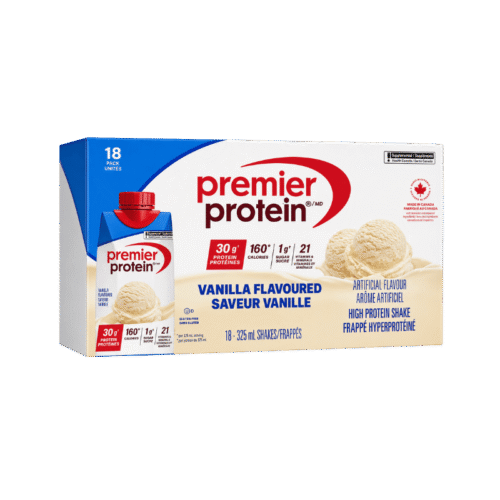 Premier Protein Vanilla Flavoured High Protein Shakes -18 pack