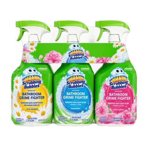 Scrubbing Bubbles Bathroom Grime Fighter Variety Pack