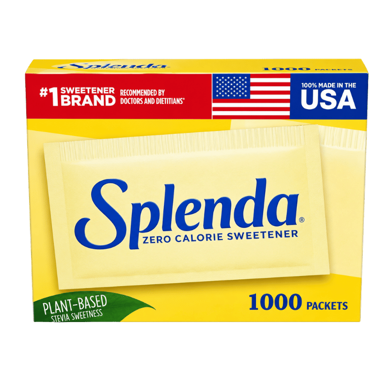 Splenda Zero Calorie Sweetener 1000 packets