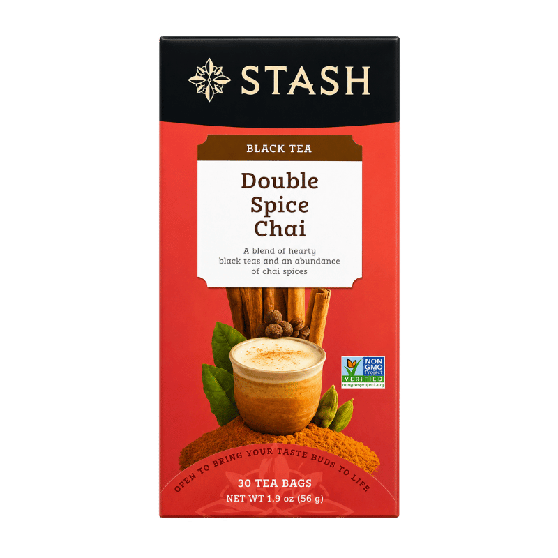Stash Double Spice Chai Black Tea - 30 Tea Bags