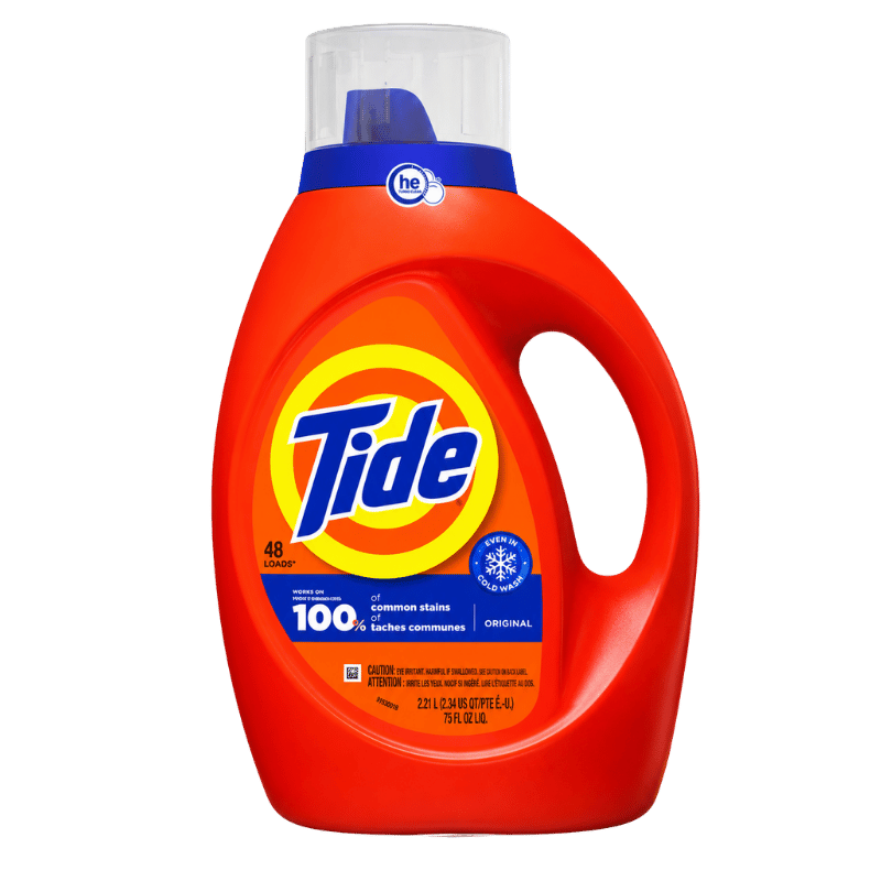 Tide Original Liquid Laundry Detergent 1.86L – 48 Loads