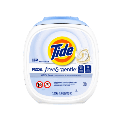 Tide PODS Free & Gentle Laundry Detergent