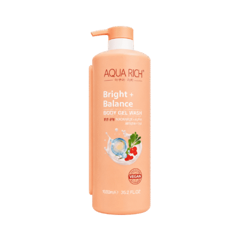AQUA RICH Bright + balance Body Gel Wash
