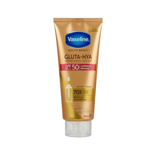Vaseline Gluta-Hya Luminous Defense Serum SPF 50 Body Lotion