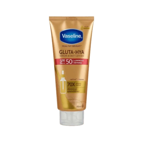 Vaseline Gluta-Hya Luminous Defense Serum SPF 50 Body Lotion