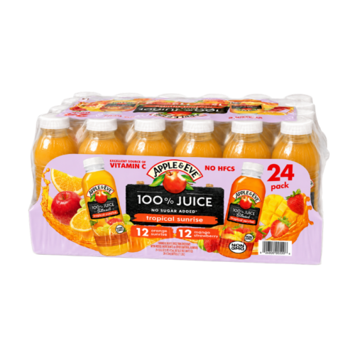 Apple & Eve 100% Juice Tropical Sunrise – 24 Pack
