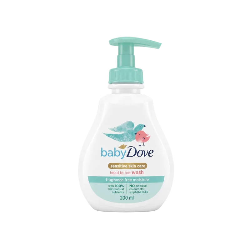 Baby Dove Sensitive Skin Care Head to Toe Wash