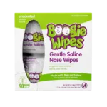 Boogie Wipes Gentle Saline Nose Wipes – 90 Count