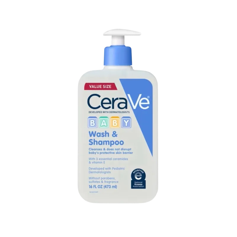 CeraVe Baby Wash & Shampoo – 473ml