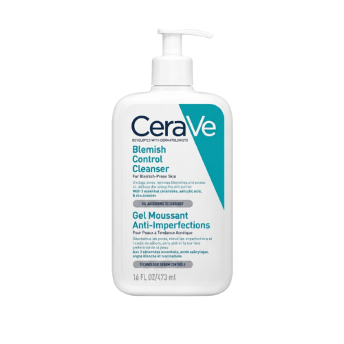 CeraVe Blemish Control Cleanser (16 fl oz / 473 ml).