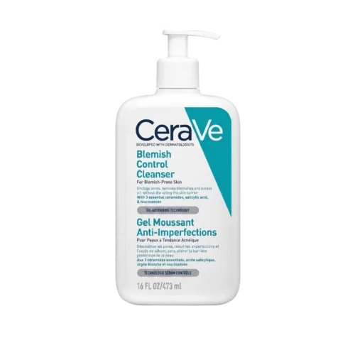 CeraVe Blemish Control Cleanser (16 fl oz / 473 ml).