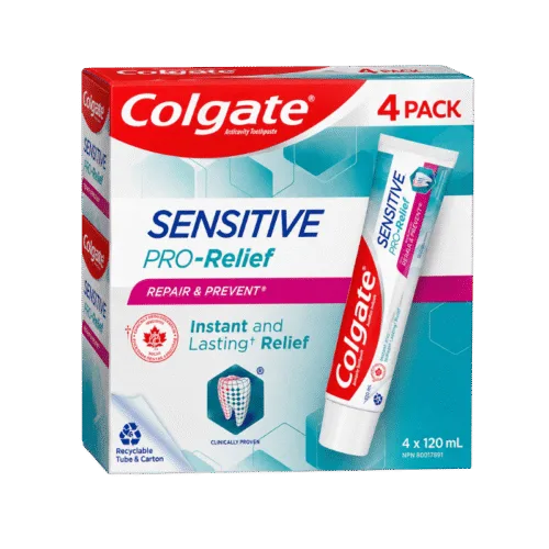 Colgate Sensitive Pro-Relief Toothpaste - 4 Pack