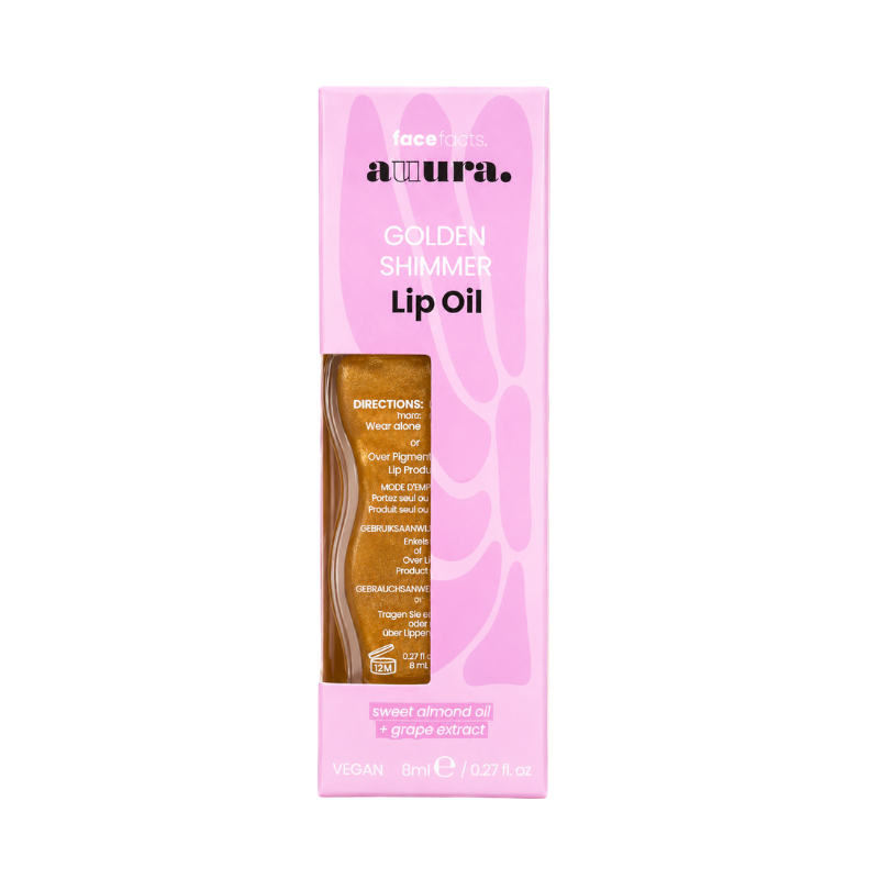Face Facts Auurra Golden Shimmer Lip Oil