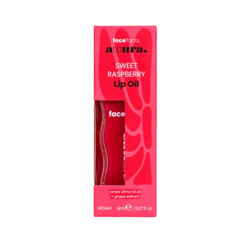 Face Facts Auurra Sweet Raspberry Lip Oil