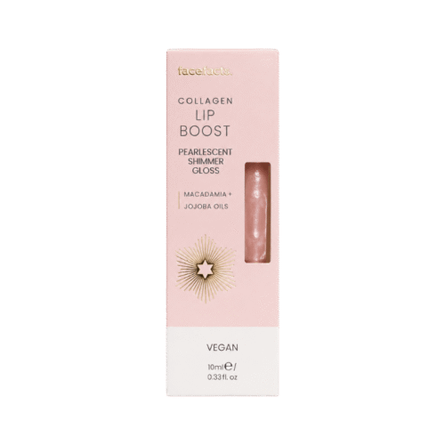 Face Facts Collagen Lip Boost Pearlescent Shimmer Gloss