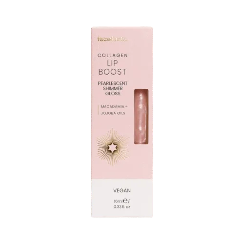 Face Facts Collagen Lip Boost Pearlescent Shimmer Gloss