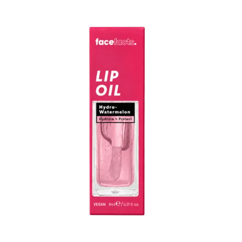 Face Facts Hydro-Watermelon Lip Oil (Hydrate + Protect) - 9ml