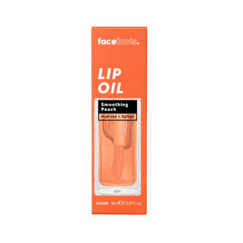 Face Facts Smoothing Peach Lip Oil (Hydrate + Soften) - 9ml