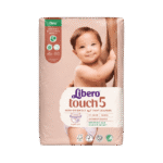 Libero Touch Skin-Friendly Pant Diapers Size 5 – 32 Pieces (10–14 kg)
