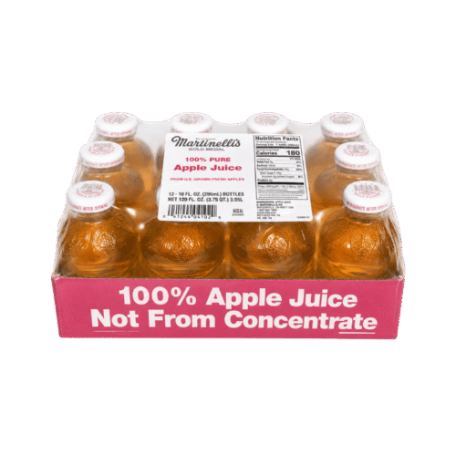 Martinelli’s 100% Pure Apple Juice - 12 Bottles X 296ml