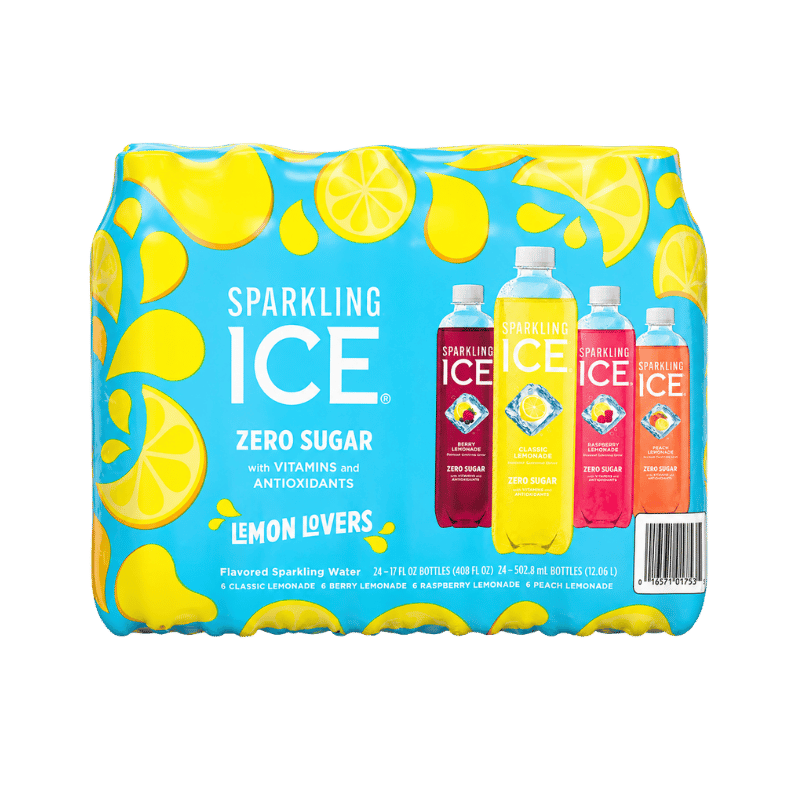 Sparkling Ice Zero Sugar Lemon Lovers Sparkling Water Variety Pack