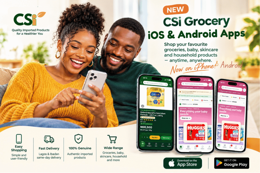 CSi Grocery iOS and Android Apps Banner