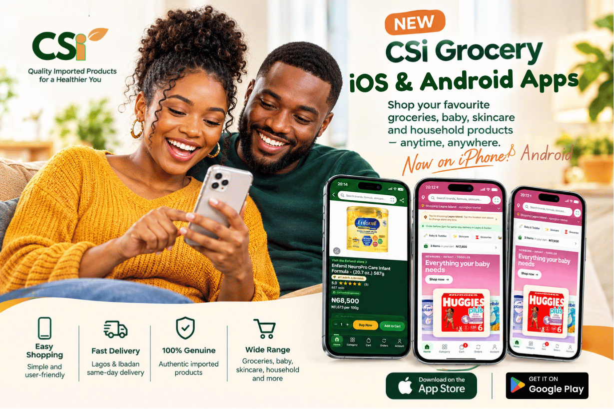 CSi Grocery iOS and Android Apps Banner