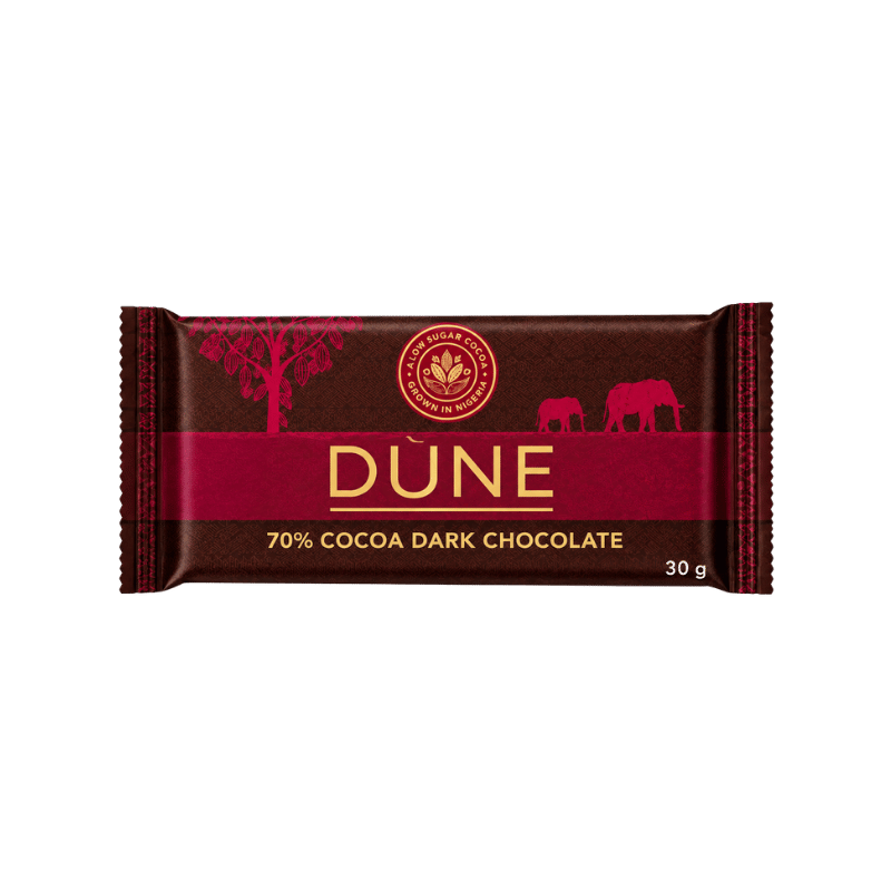 Dune 70% Cocoa Dark Chocolate - 30g