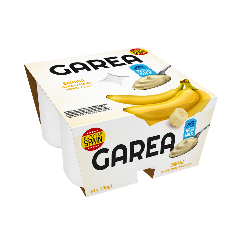 Garea Banana Yogurt – 4 Cups