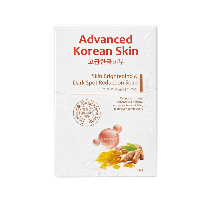 Advanced Korean Skin Brightening & Dark Spot Reduction Soap – 160g
