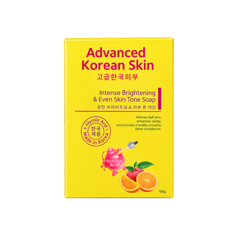 Advanced Korean Skin Intense Brightening & Even Skin Tone Soap – 160g