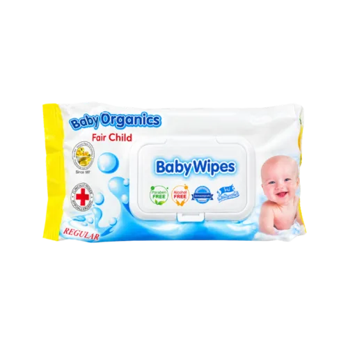 Baby Organics Fair Child Regular Baby Wipes
