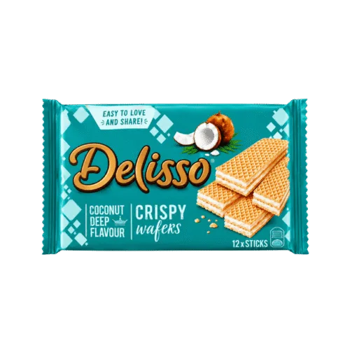 Toren Delisso Coconut Deep Flavour Crispy wafers – Pack of 24