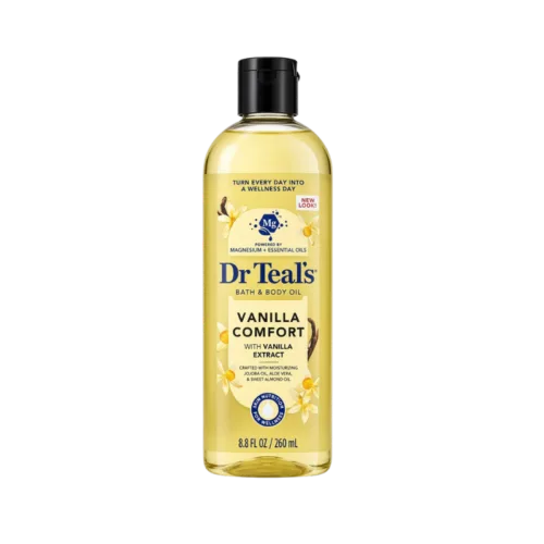 Dr Teal’s Vanilla Comfort with Vanilla Extract Bath & Body Oil – 260ml