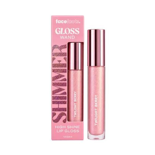 Face Facts Shimmer Gloss Wand High Shine Lip Gloss – 10mL