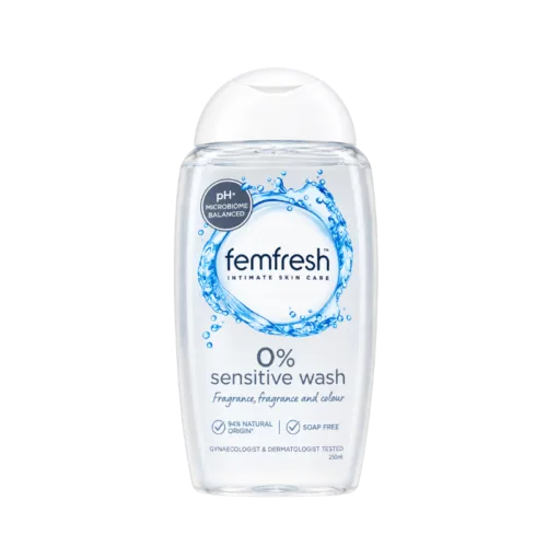 Femfresh 0% Sensitive Wash – 250ml