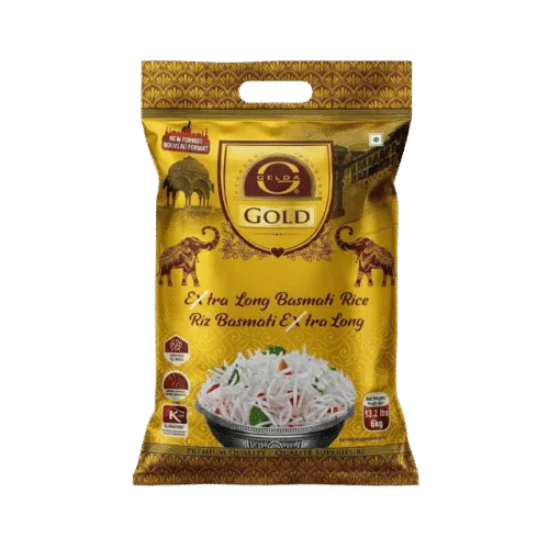 Gelda Gold Extra Long Basmati Rice - 6 kg / 13.2 lbs