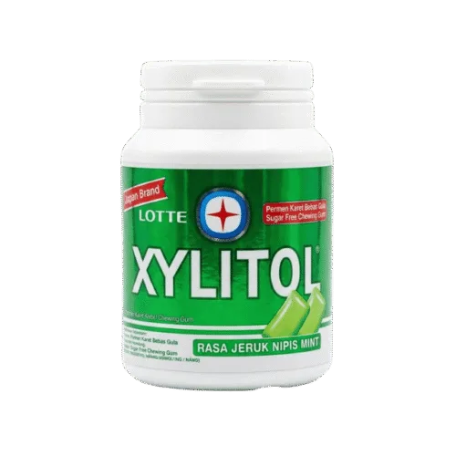 Lotte Xylitol Lime Mint Flavour Dental Care Gum