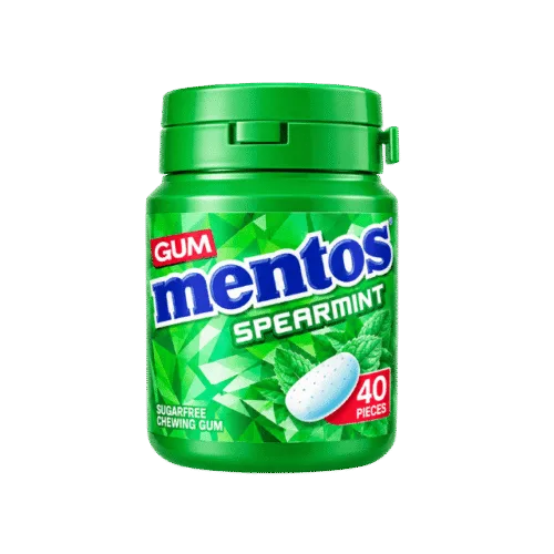 Mentos Spearmint Sugar-Free Chewing Gum