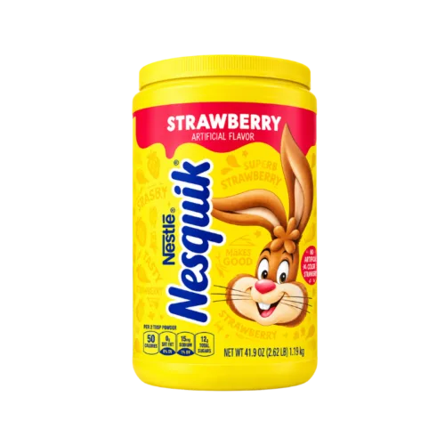 Nestlé Nesquik Strawberry Artificial Flavor Powder – 1.19kg