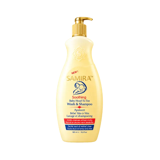 Samira Soothing Baby head-To-Toe Wash & Shampoo – 500ml